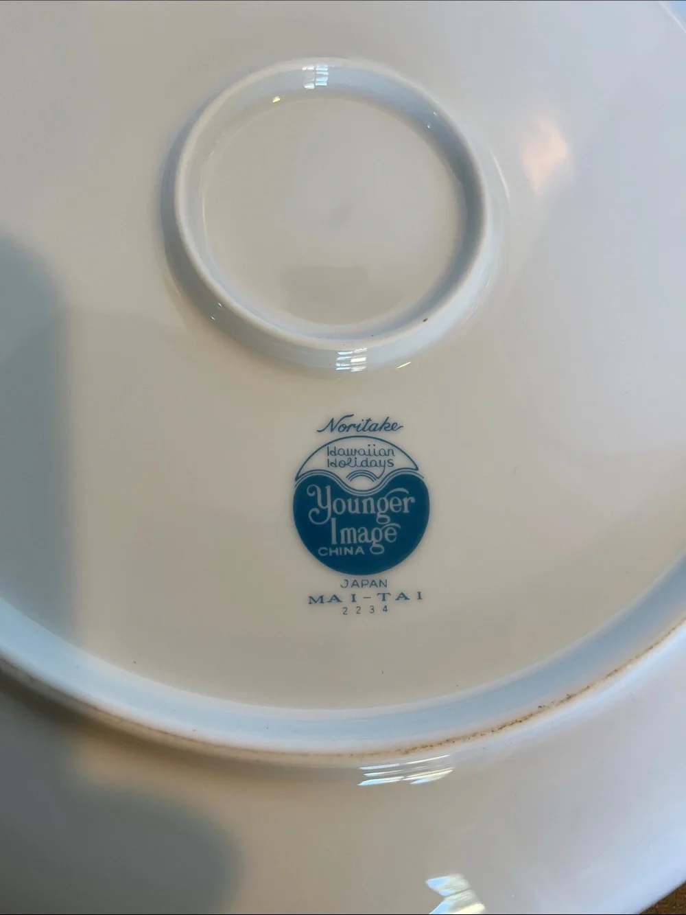 Noritake Hawaiian Holiday Mai-Tai Pattern Younger Image Japan